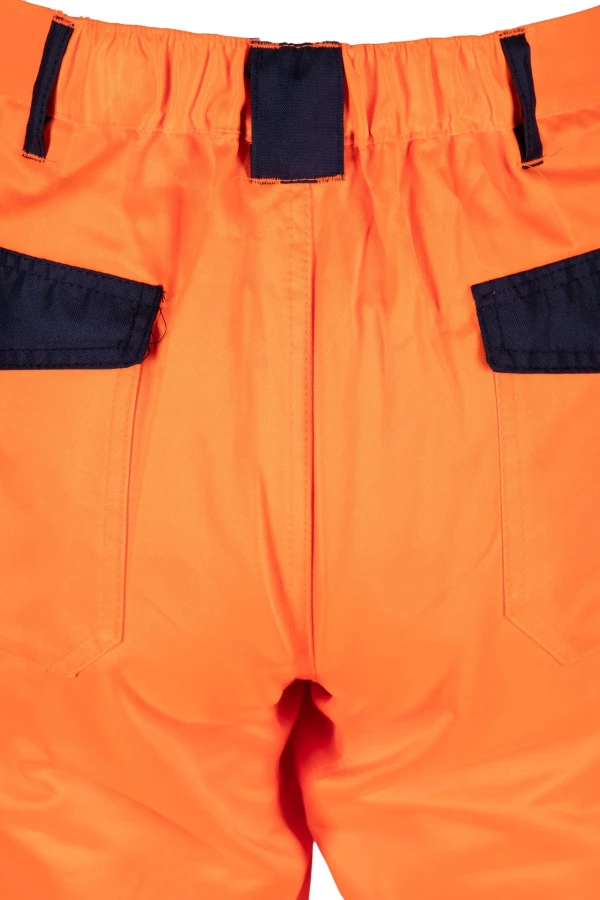 Spodnie do pasa wstawka KAT.II KL. 2 żółte