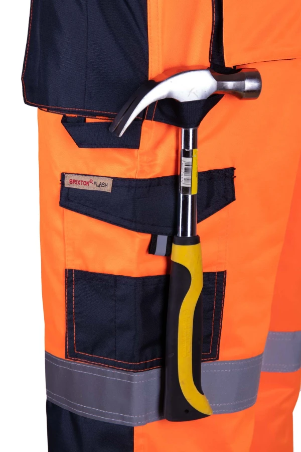 Spodnie do pasa wstawka KAT.II KL. 2 żółte