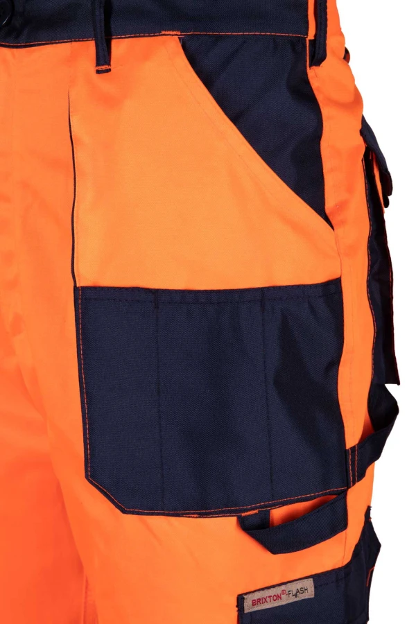 Spodnie do pasa wstawka KAT.II KL. 2 żółte