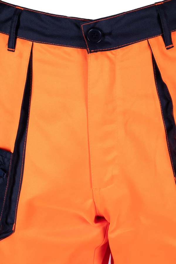 Spodnie do pasa wstawka KAT.II KL. 2 żółte