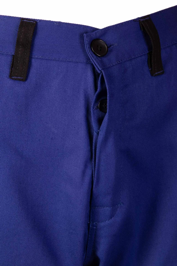 Spodnie do pasa niebieskie