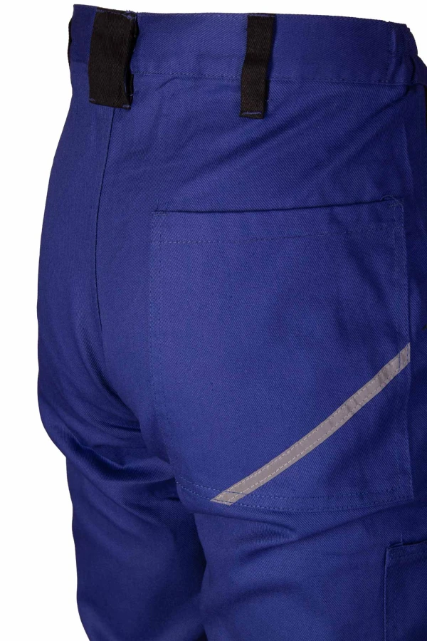 Spodnie do pasa niebieskie