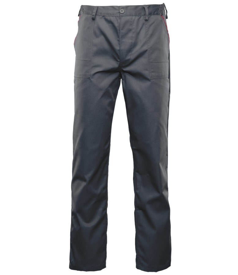 Spodnie do pasa Max-Popular stalowe