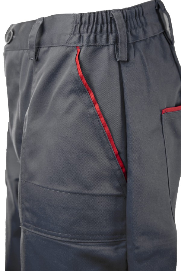 Spodnie do pasa Max-Popular stalowe