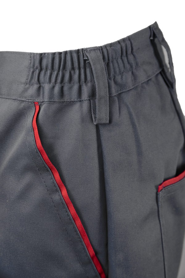 Spodnie do pasa Max-Popular stalowe