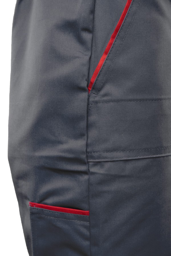 Spodnie do pasa Max-Popular stalowe