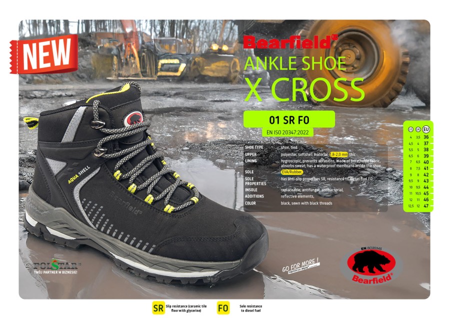 Trzewik Bearfield x Cross 01 SR FO