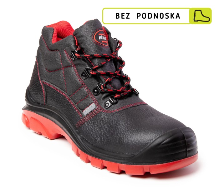 Trzewik czerwony O1 SRC bez podnoska