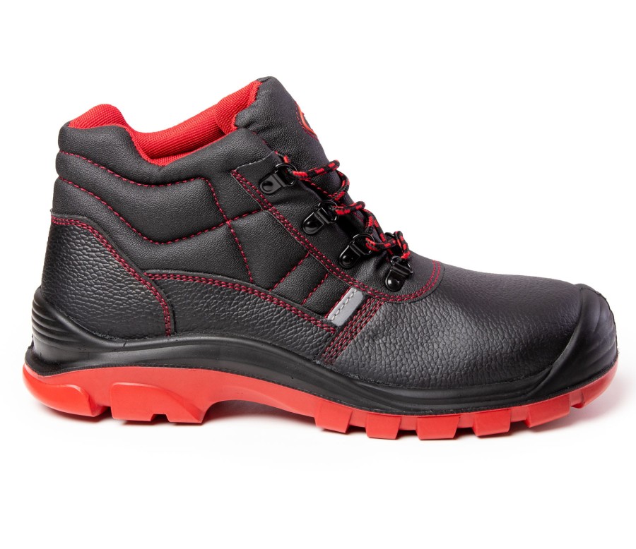 Trzewik czerwony O1 SRC bez podnoska