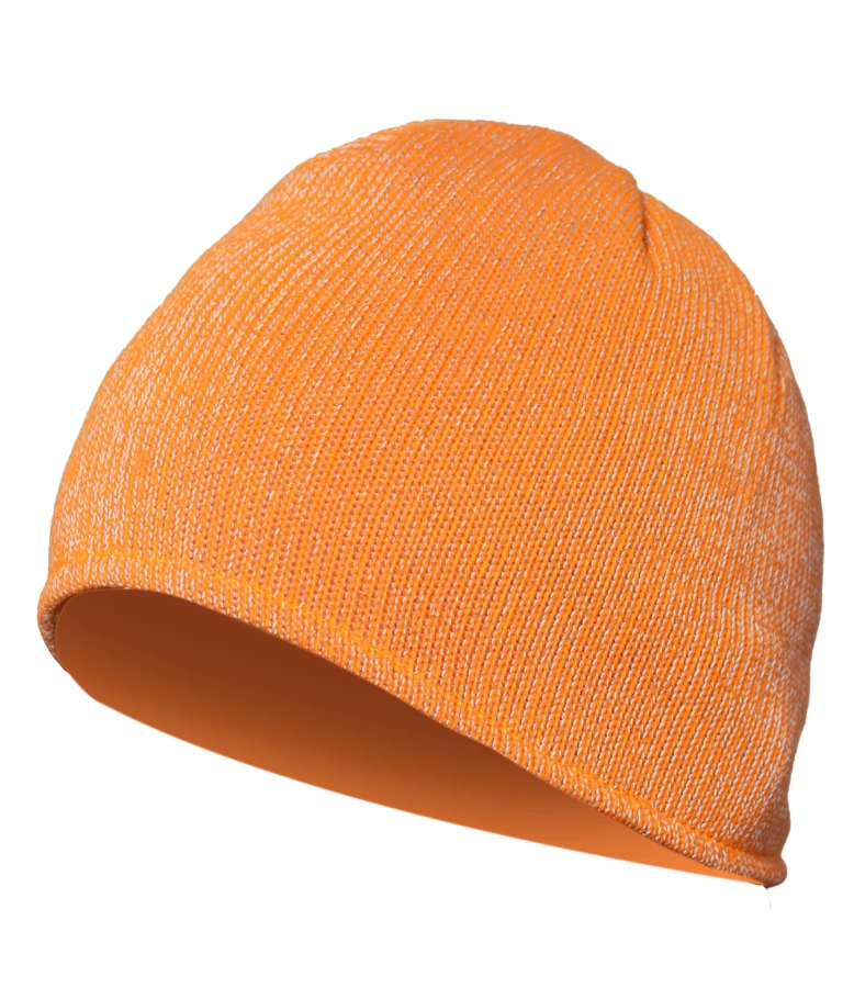 SEVEN KINGS CROSS czapka z dzianiny melange pomarańczowa uniwersalna