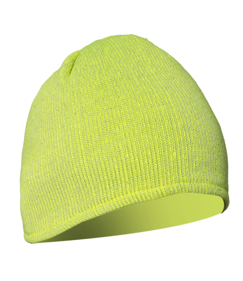 SEVEN KINGS CROSS czapka z dzianiny melange żółta uniwersalna