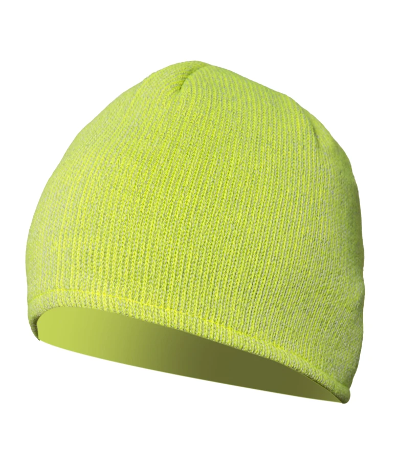 SEVEN KINGS CROSS czapka z dzianiny melange żółta uniwersalna