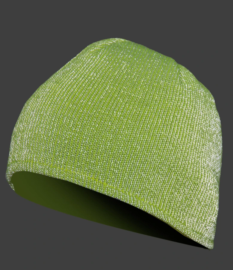 SEVEN KINGS CROSS czapka z dzianiny melange żółta uniwersalna