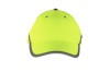 Czapka BASEBALL ODBLASK uniwersalna żółta