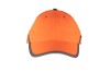 Czapka BASEBALL ODBLASK uniwersalna  pomarańczowa