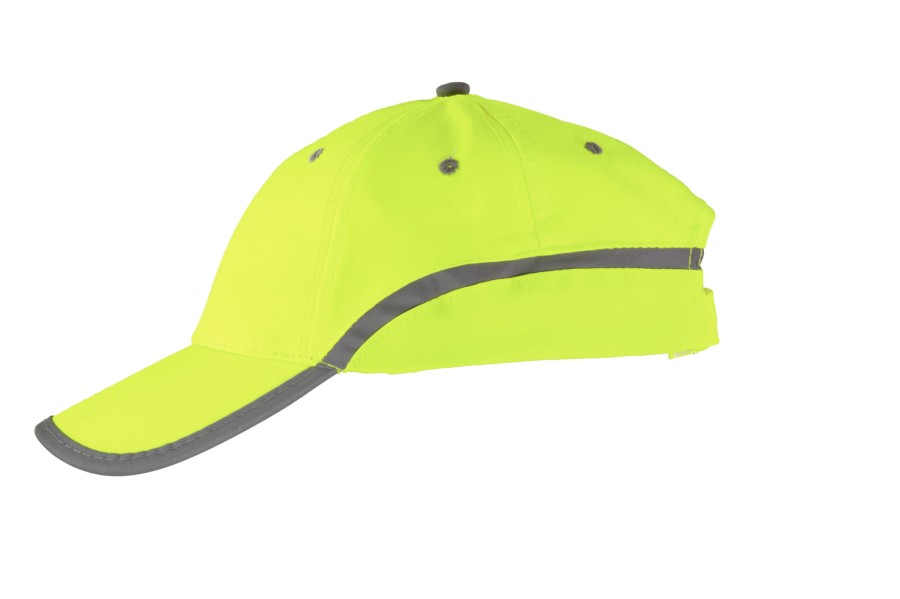 Czapka BASEBALL ODBLASK uniwersalna  pomarańczowa