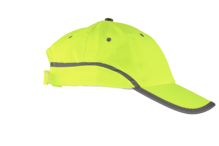 Czapka BASEBALL ODBLASK uniwersalna  pomarańczowa