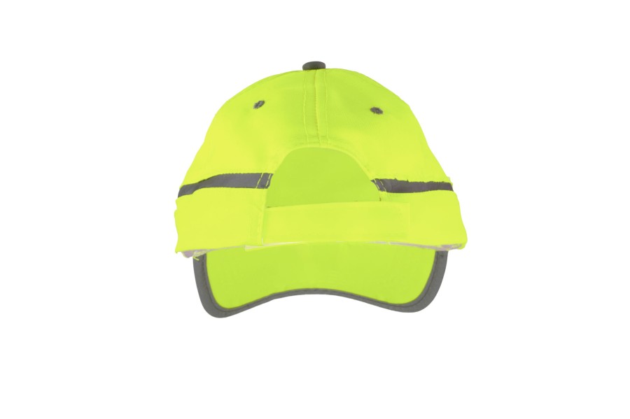 Czapka BASEBALL ODBLASK uniwersalna  pomarańczowa