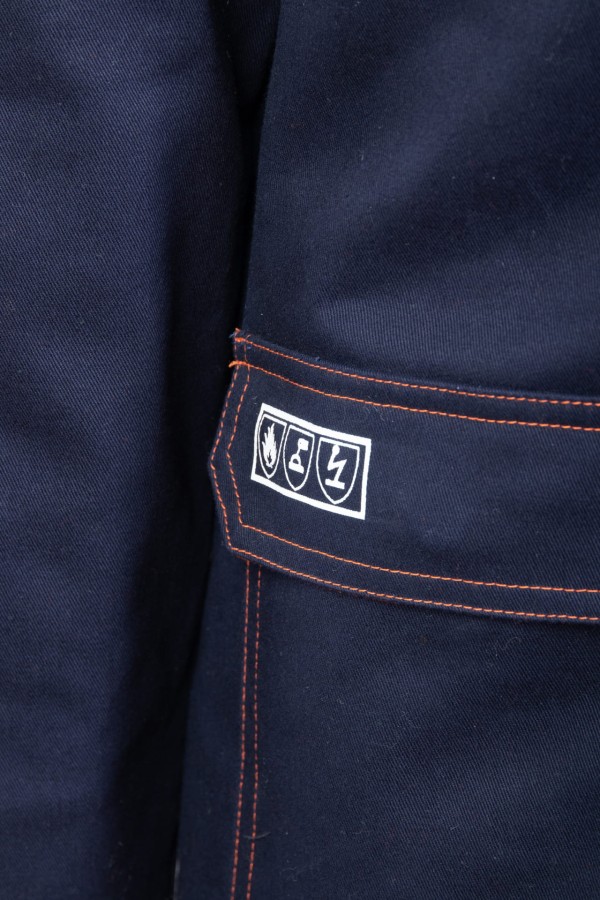 PROFFLAM ANTISTATIC PROF4 kurtka ocieplana z pasami odblaskowymi