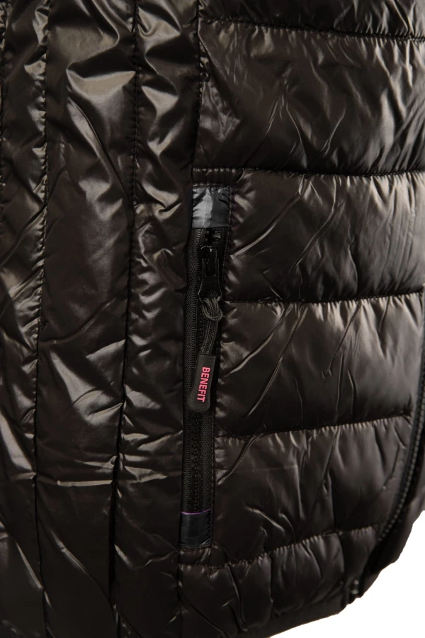 BENEFIT QUEEN kamizelka ocieplana czarna