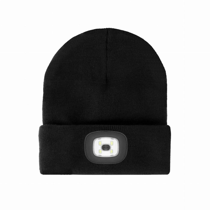 Czapka zimowa akrylowa dziana led