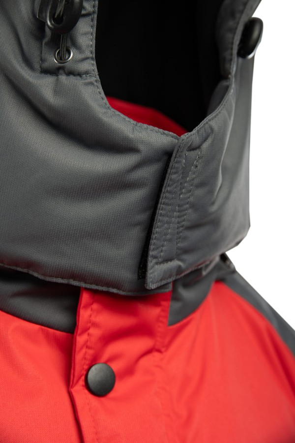 BENEFIT TORRO kurtka stalowo - czerwona