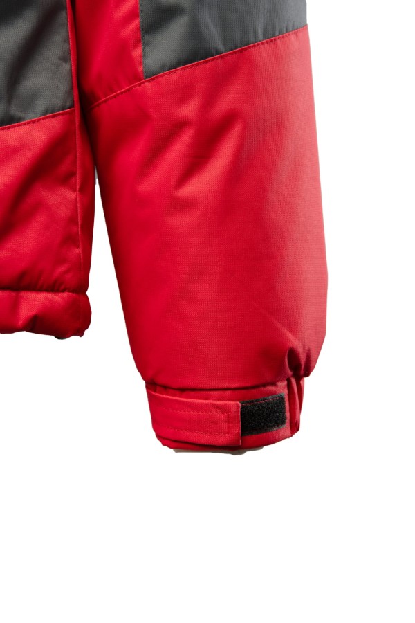 BENEFIT TORRO kurtka stalowo - czerwona