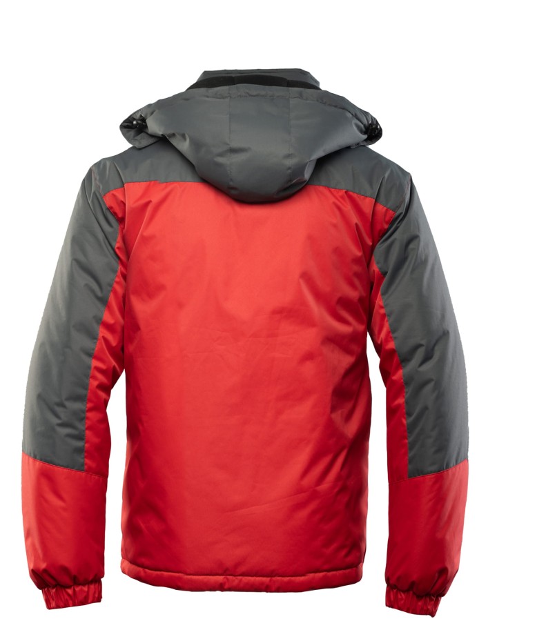 BENEFIT TORRO kurtka stalowo - czerwona