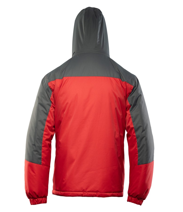 BENEFIT TORRO kurtka stalowo - czerwona