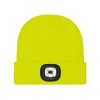 Czapka zimowa akrylowa  DZIANA LED YELLOW żółta