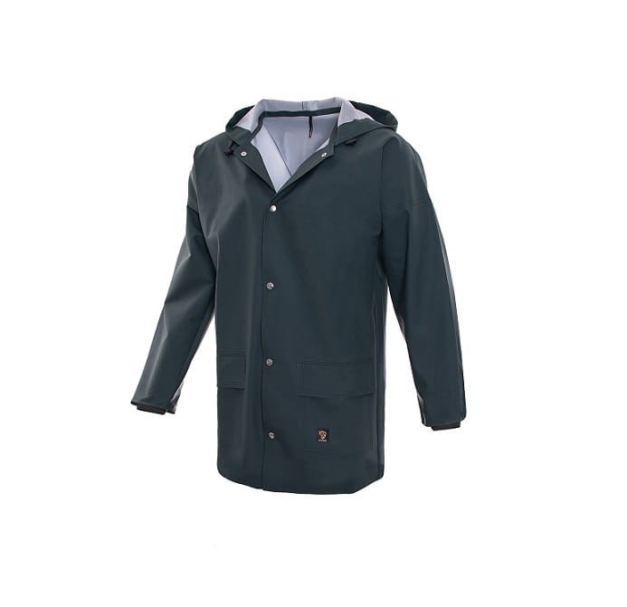 PROBALTIC kurtka przeciwdeszczowa zielona