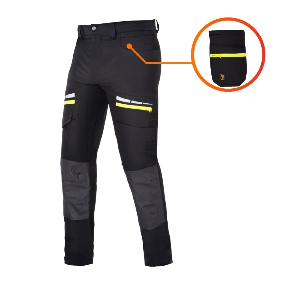 Spodnie do pasa elastyczne Procera DYNAX