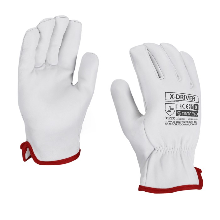 Rękawice całoskórzane X-DRIVER