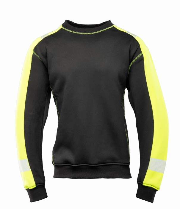 Bluza dresowa SEVEN KINGS RIVAL  czarno - żółta