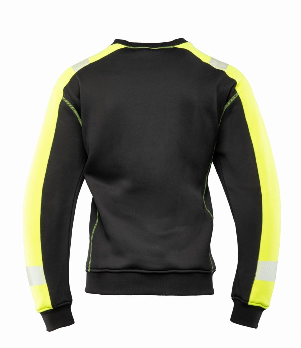 Bluza dresowa SEVEN KINGS RIVAL  czarno - żółta