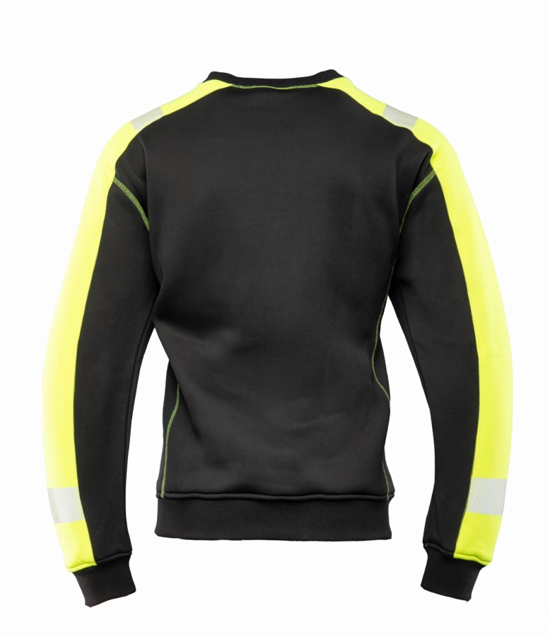 Bluza dresowa SEVEN KINGS RIVAL  czarno - żółta