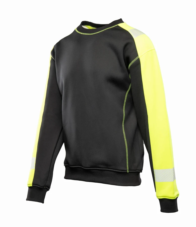Bluza dresowa SEVEN KINGS RIVAL  czarno - żółta