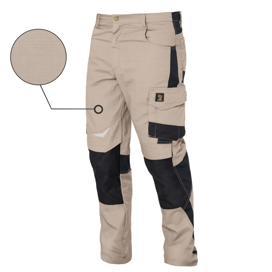 Spodnie do pasa HELICON SP RIP-STOP khaki