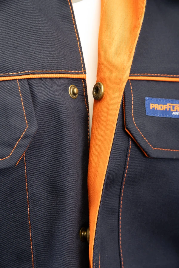 Bluza PROFFLAM ANTISTATIC KAT.II granatowa