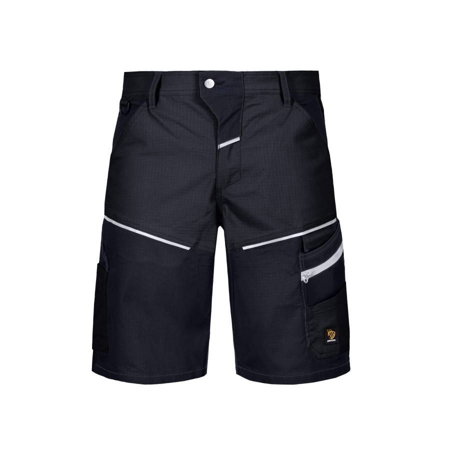 Spodnie krótkie LANDER SPANDEX czarne