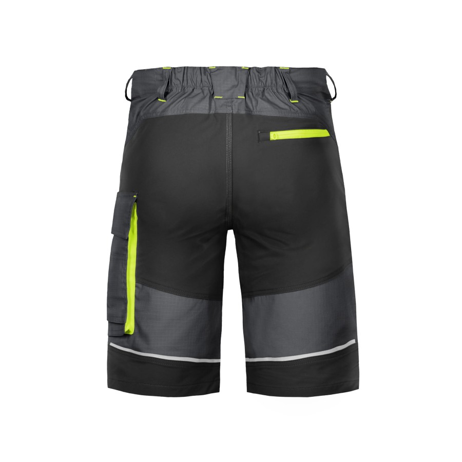 Spodnie krótkie LANDER SPANDEX szary