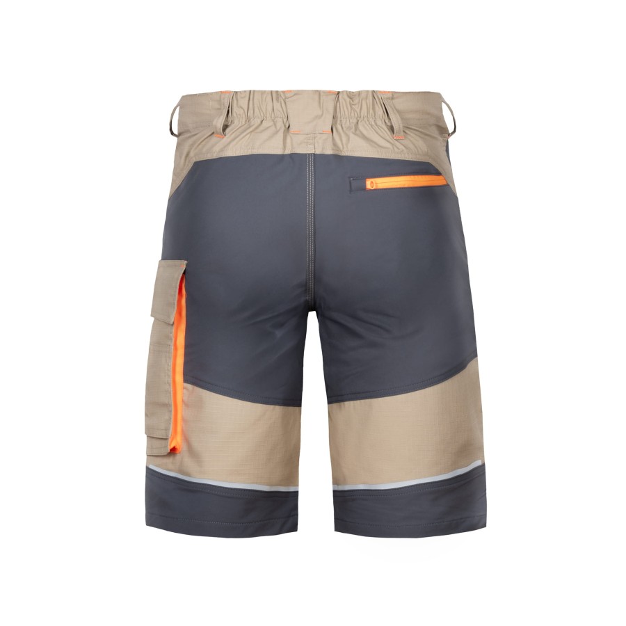 Spodnie krótkie LANDER SPANDEX khaki