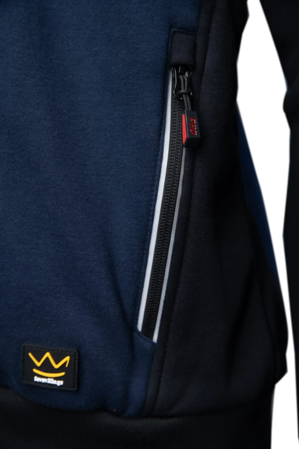 Bluza dresowa SEVEN KINGS PRO niebieska