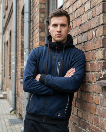 Bluza dresowa SEVEN KINGS PRO niebieska