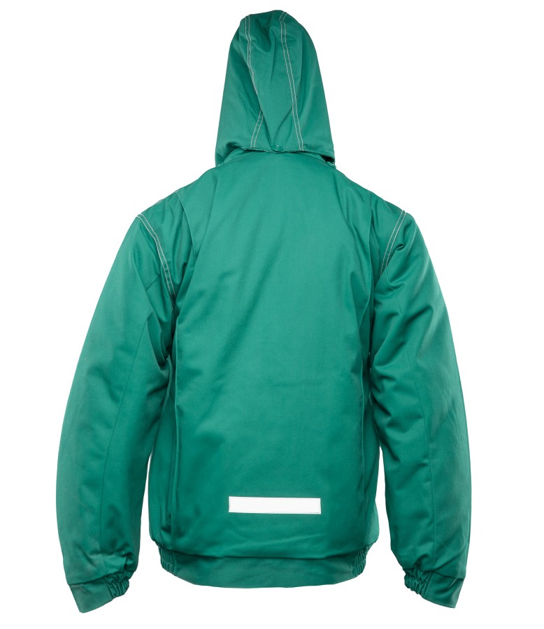 Kurtka Brixton Snow ocieplana zielona