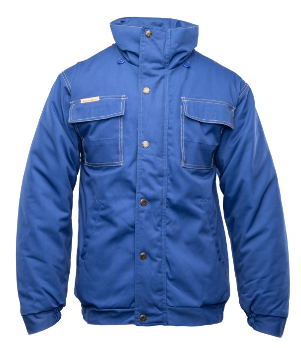 Kurtka Brixton Snow ocieplana niebieska