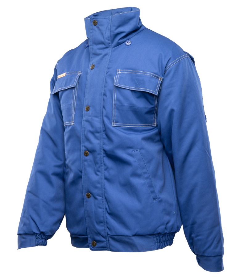 Kurtka Brixton Snow ocieplana niebieska