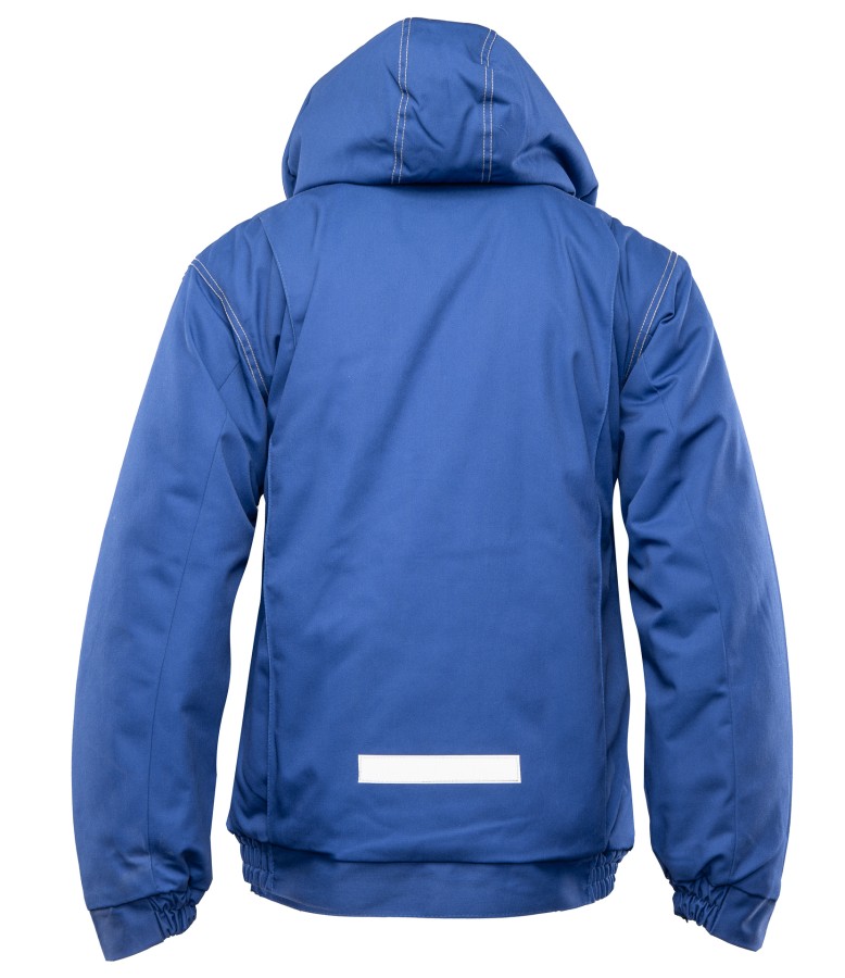 Kurtka Brixton Snow ocieplana niebieska