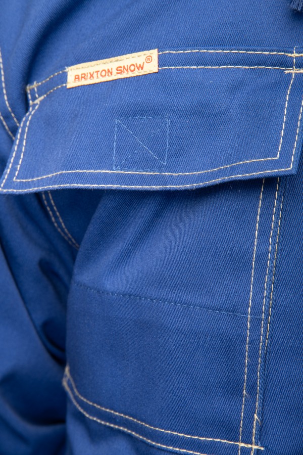 Kurtka Brixton Snow ocieplana stalowa