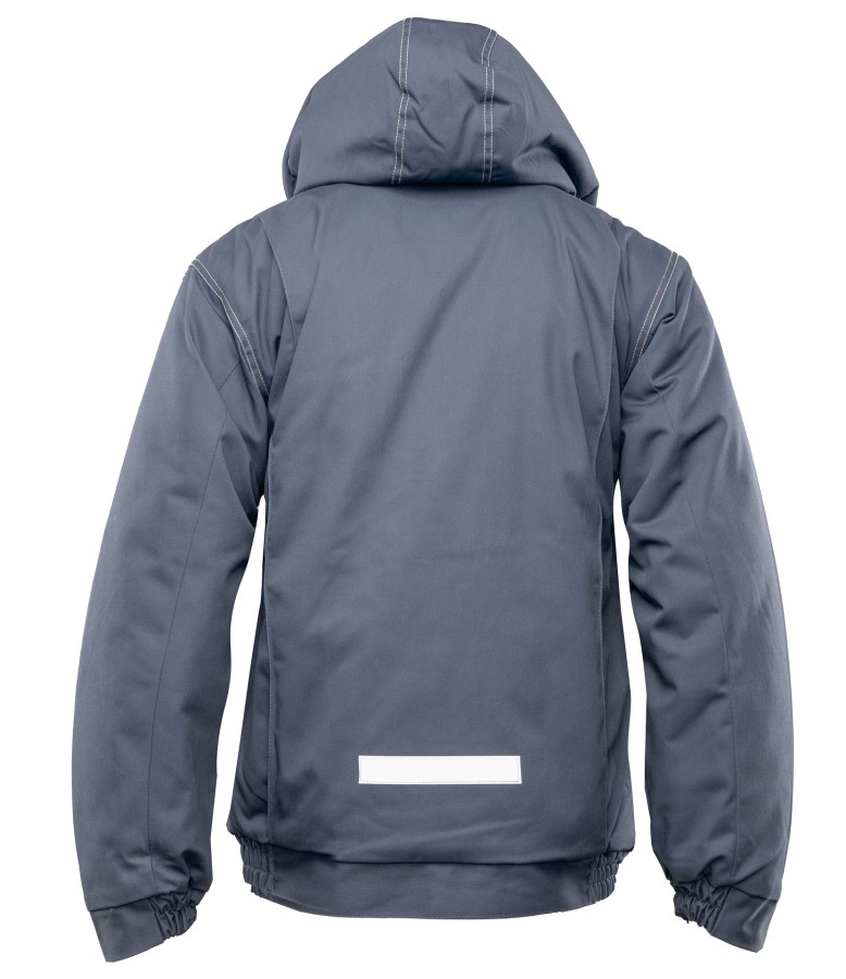 Kurtka Brixton Snow ocieplana stalowa